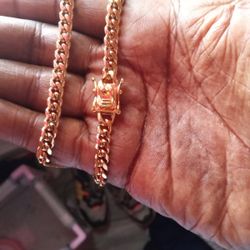 Stainless Steel Cuban Link Chain 6mm 24 Inch