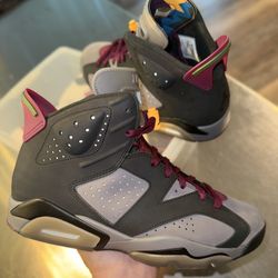 Jordan Retro 6 BORDEAUX SIZE 10 Men’s Nike Air Airmax Sneakers Shoes 10M