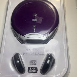 Brand New Durabrand Anti-Skip CD Player CD-855