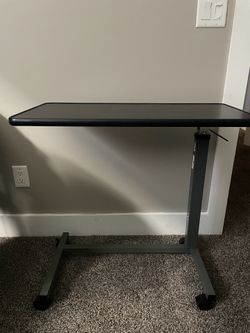 Portable bed side table