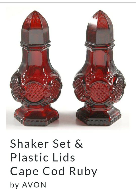 Avon Cape Cod Collection SALT AND PEPPER SHAKERS 