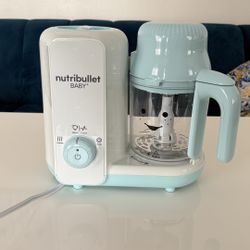 nutribullet Baby Steam + Blend, White/Blue