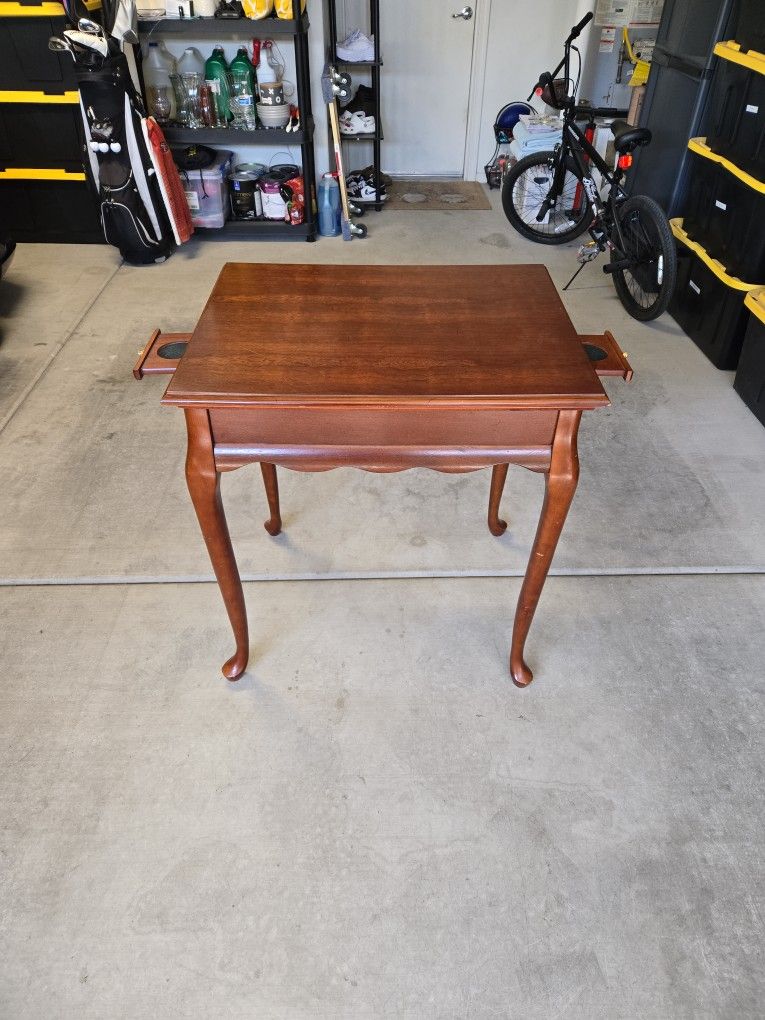 Antique Chess Board Table!!