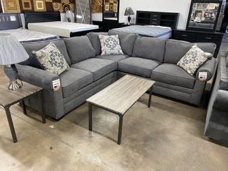 brand new grey couches sectional
