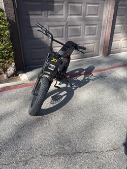 macfox x1s 400 miles UPGRADED BRAKES, AND PEGS