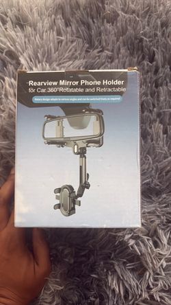 Rearview Mirror Phone Holder 360° Rotatable