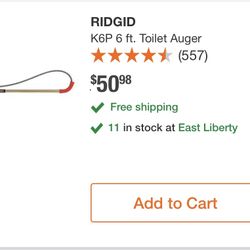 Toilet Auger