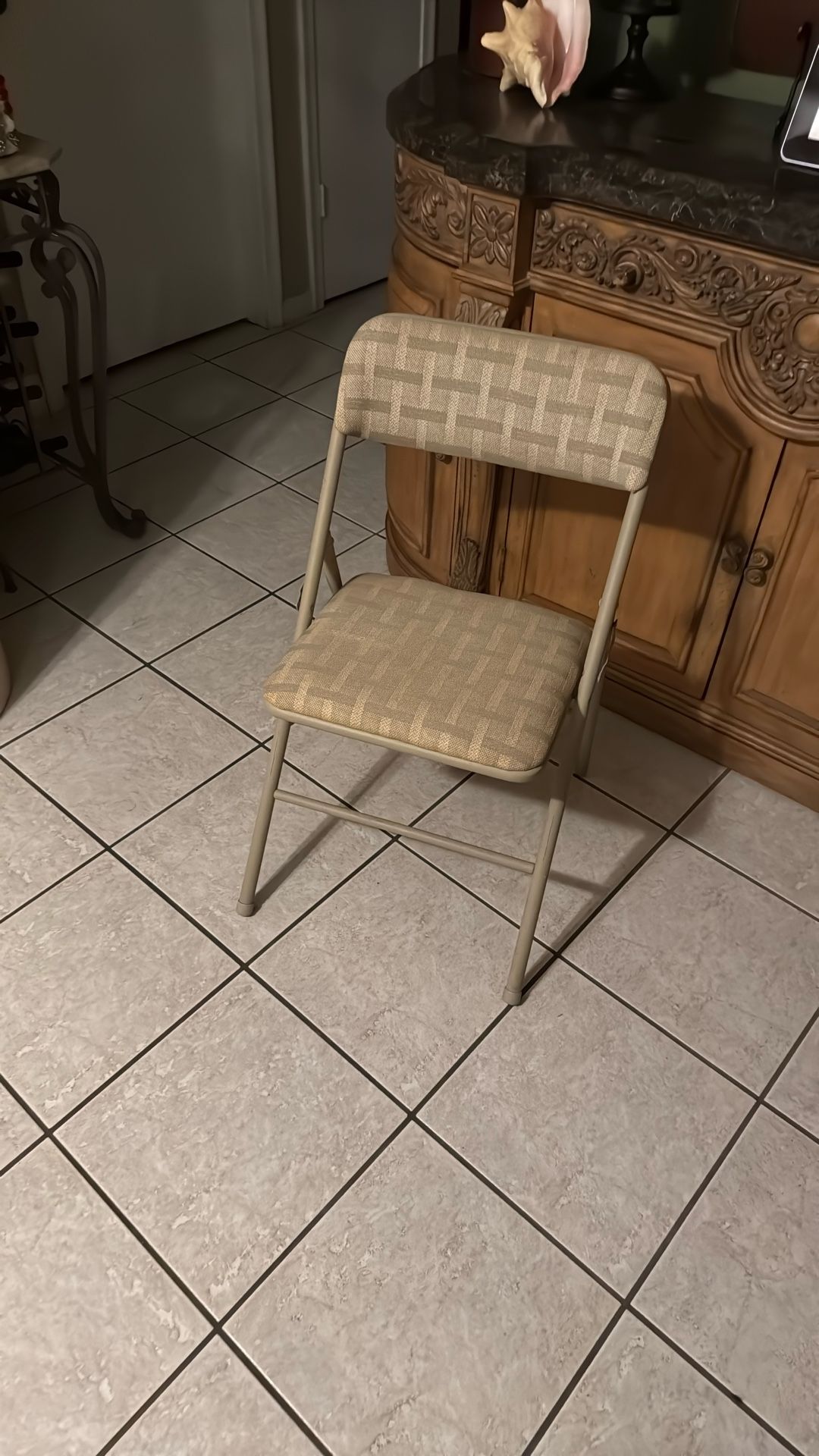 3 Folding Chairs