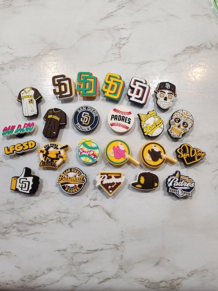 Padres Croc Charms