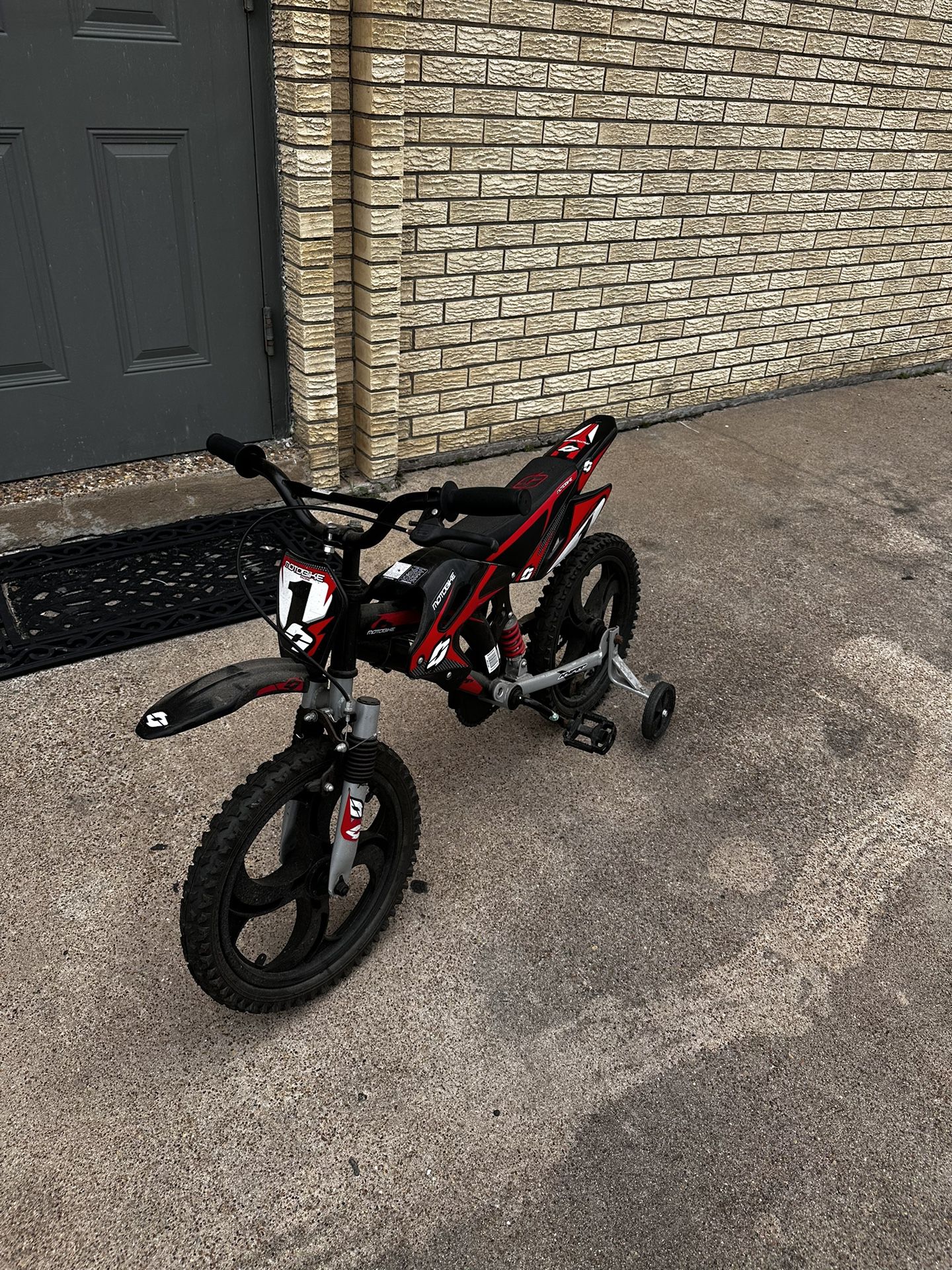 Bicycle Dirt bike With Training Wheels 