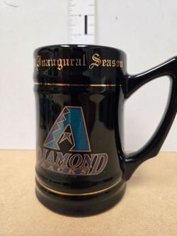 Arizona Diamondbacks Inaugural Season Ceramic Beer Stein. #947 of 1998 made.
