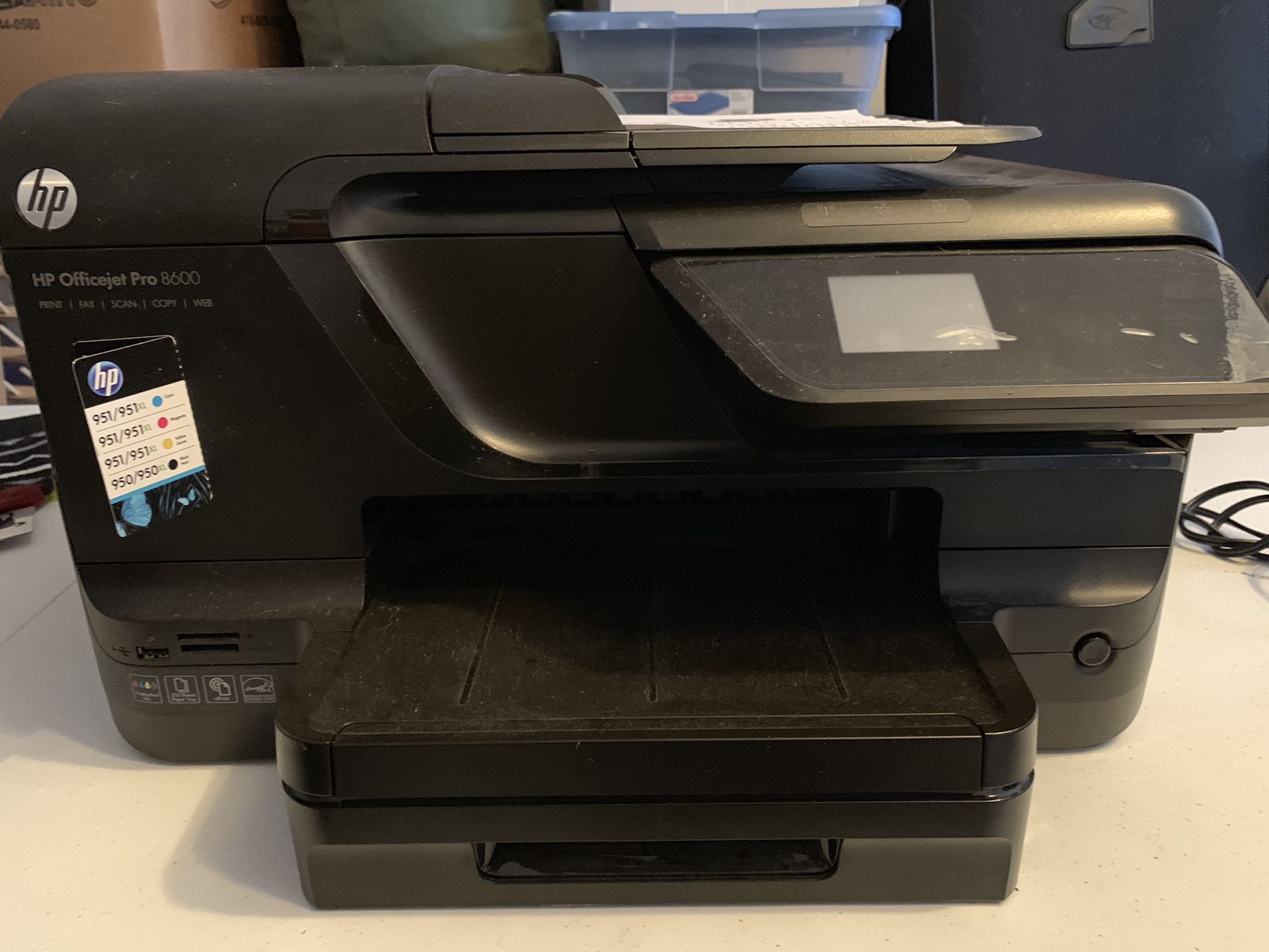 HP Officejet Pro 8600 e-All-in-On Wireless Color Printer with Scanner, Copier & Fax