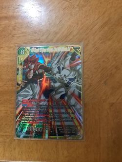 SS4 Gogeta Vs Omega Shenron Dragonball Card