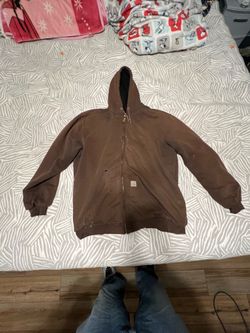 Carhartt brown rain defender $10 size XL