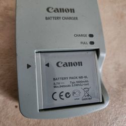 Canon Camera Battery & Charger