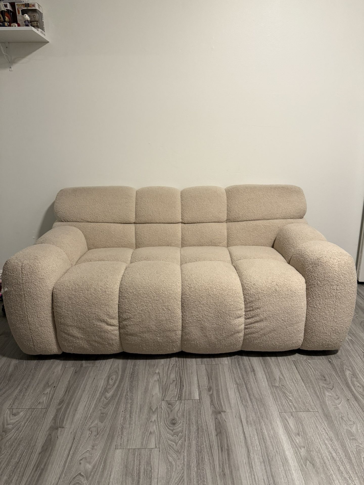 White Sofa Loveseat