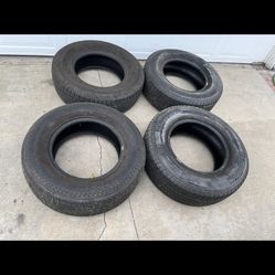 4 — 265/70r17 Tires Good Treads !!!