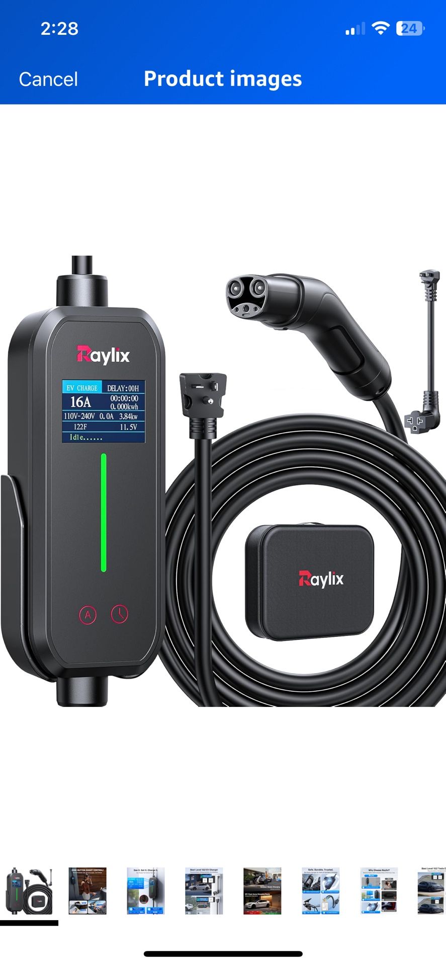 Level 1 & 2 Tesla Charger New
