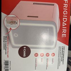 Light up mirror & beverage cooler