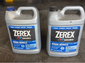 Free Valvoline Zerex Anti-freeze Coolant  for Asian Vehicles