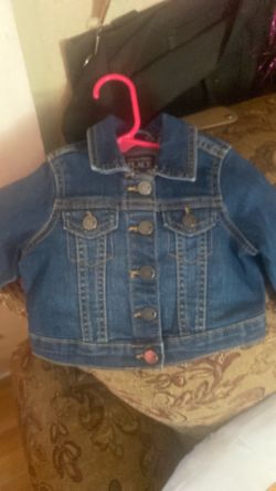 Little girls denim jacket