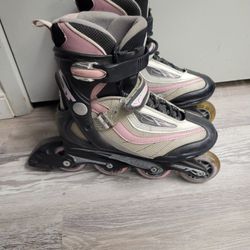 Pink Rollerblades