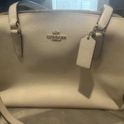 Light pink coach bag