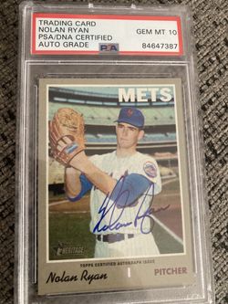 Nolan Ryan Signed