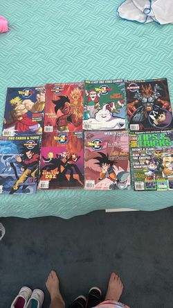 Dragon Ball Z Beckett Collector Magazine Lot of 8