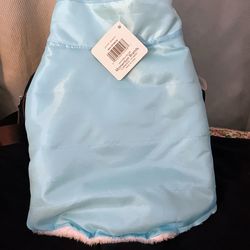 Small dog jacket, size large