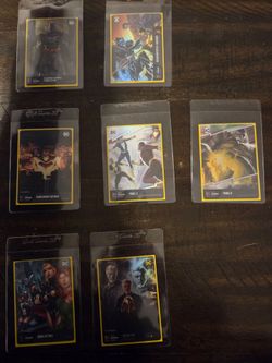 DC HRO Trading cards