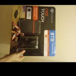 5 Tb External Hard Drive By Seagate New