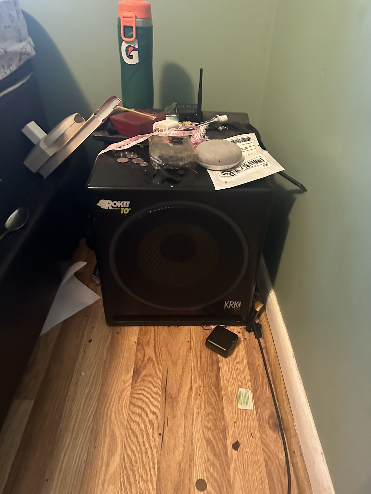 KRK SPEAKERS AND SUBWOOFER