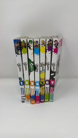 Splatoon Volume 1-7 Manga Lot
