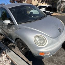 Automatic 2002 Volkswagen New Beetle Turbo, Grey With Spoiler