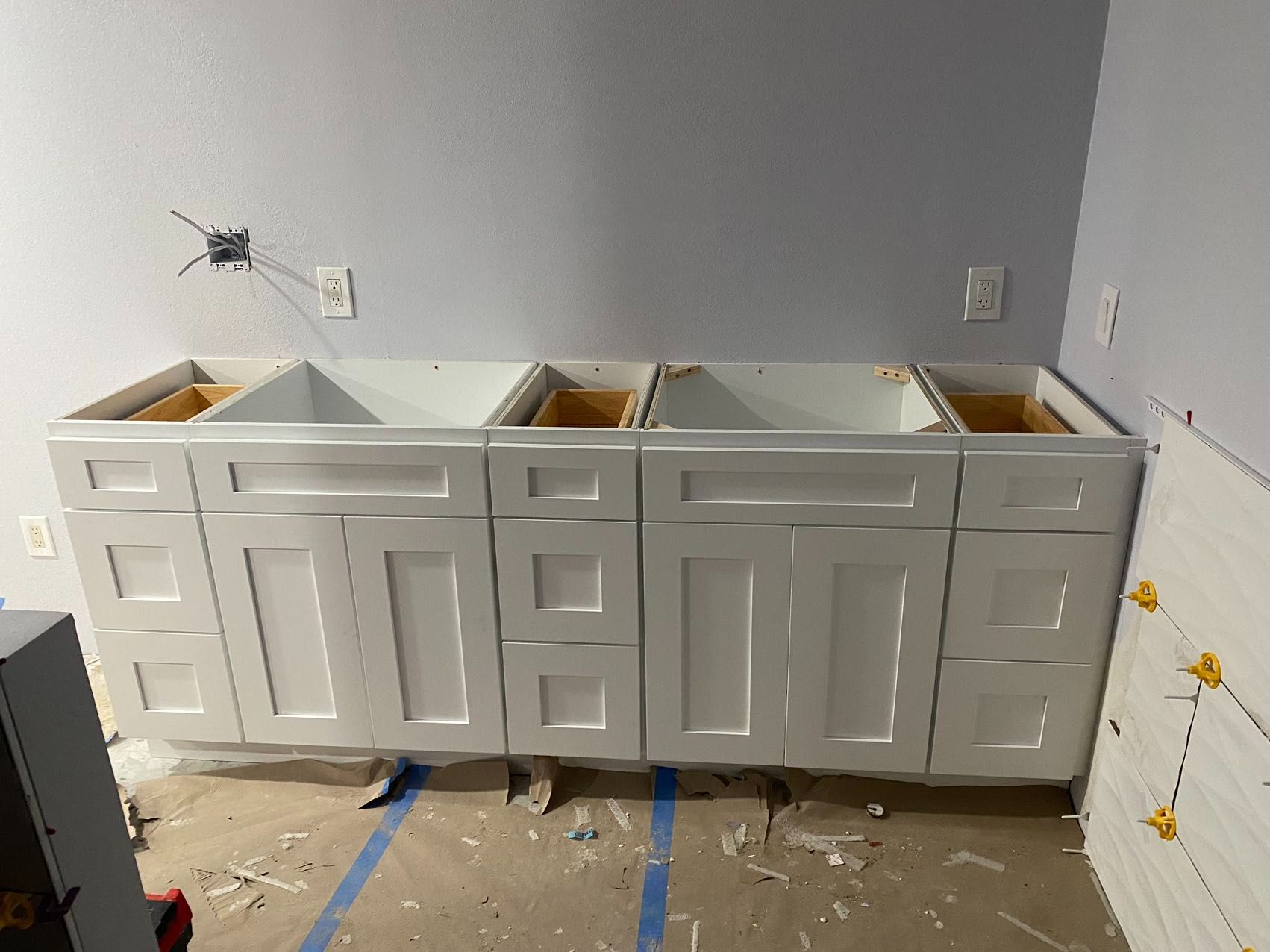 84" inch vanity