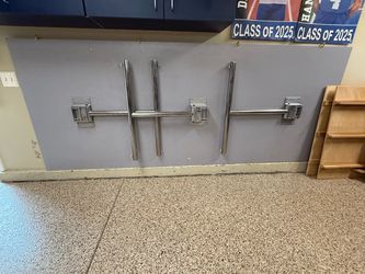 Large gray office table