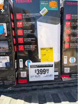 Toshiba 8k portable ac