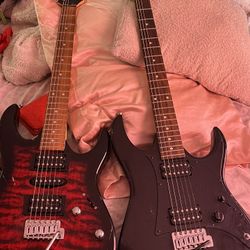 Two Electric Ibanez  Guitar’s 