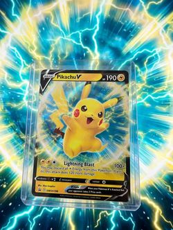 Pokémon Pikachu V SWSH198 Promo Card
