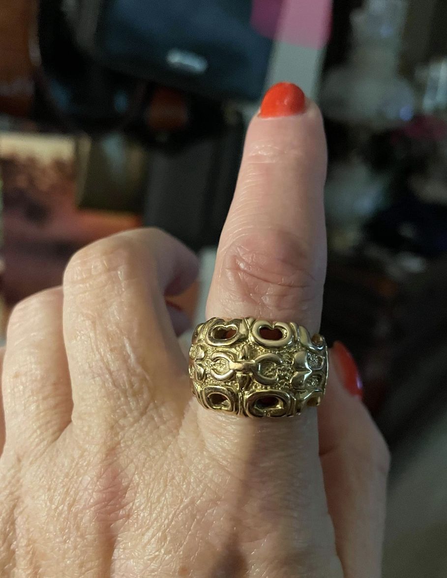 14K REAL Gold Ring APPRAISED BY JEWELER FOR $750... SELLING FOR ONLY $399