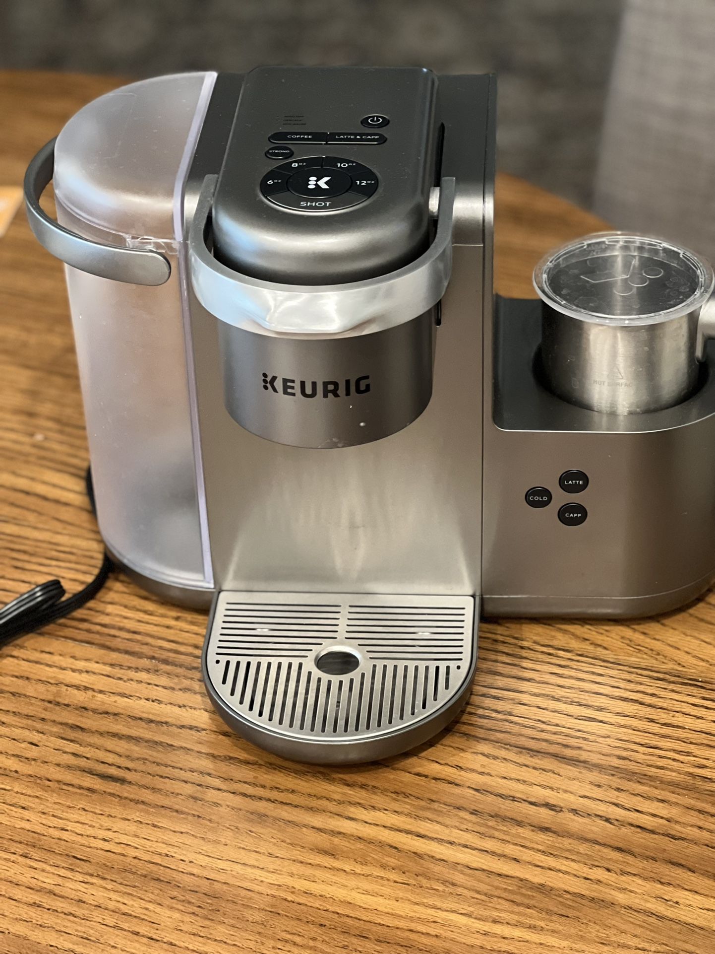 Keurig K-Cafe Special Edition Single Serve K-Cup Pod Coffee, Latte and Cappuccino Maker, Comes with Dishwasher Safe Milk Frother, Shot Capability, Nic