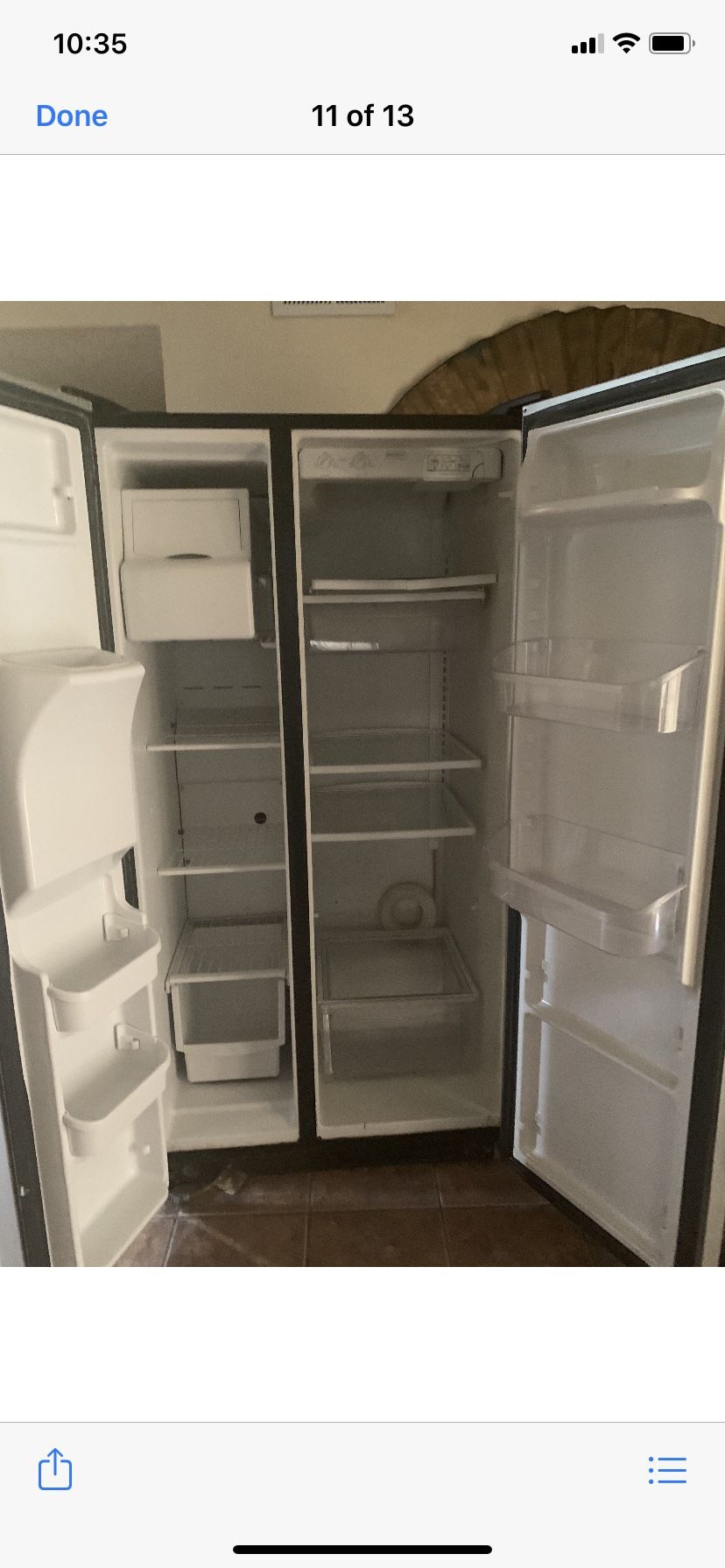 Frigidaire refrigerator Price isn’t negotiable
