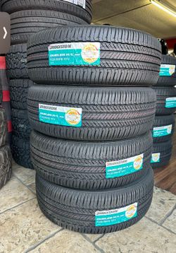 235/55/19 Bridgestone 4 new tires installed and balanced