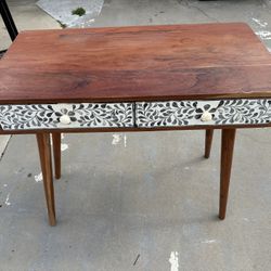 Wood Vanity/desk