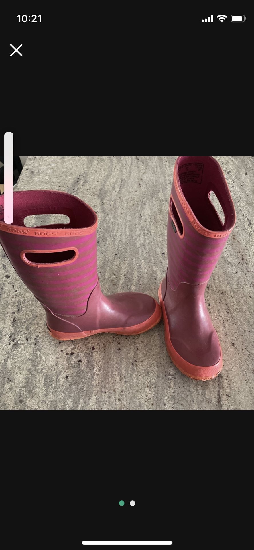 Bogs Rainboots Size 13