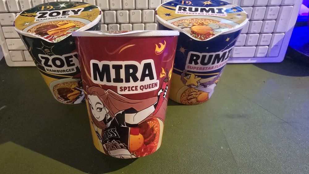 Huntrix Kpop Mock Ramen