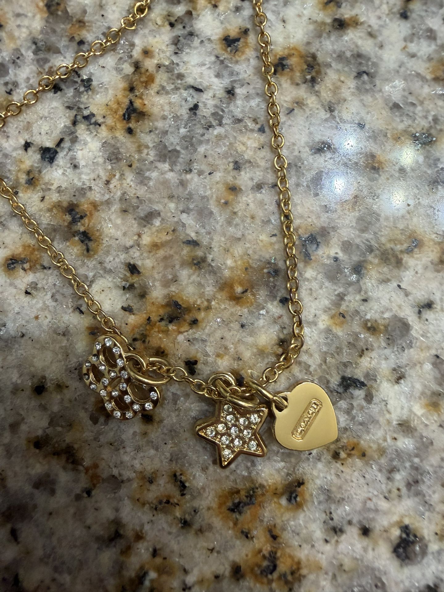 Coach Necklace With Charms 