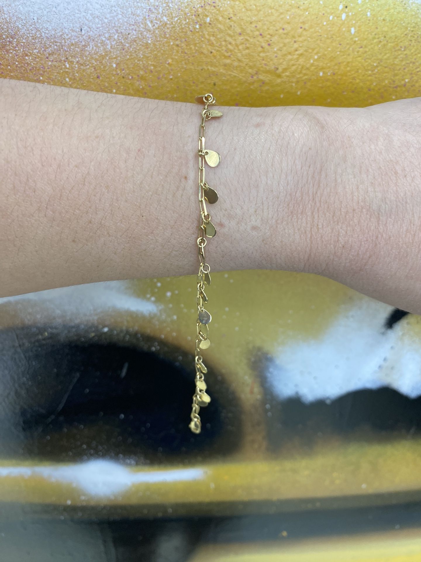 14k ANKLET CHARM