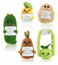 Crochet figurines